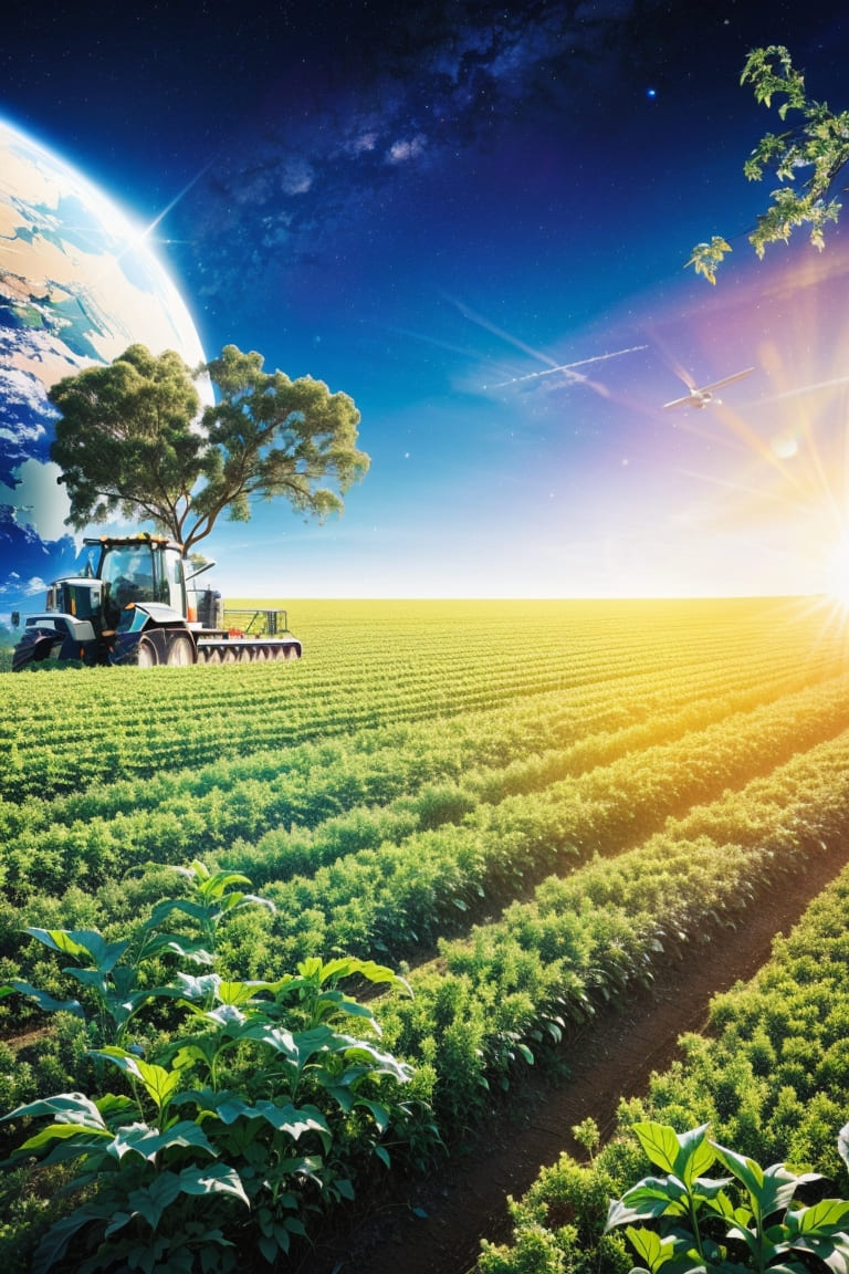 When the Cosmos Cultivates: The Role of Space Technology in Agriculture